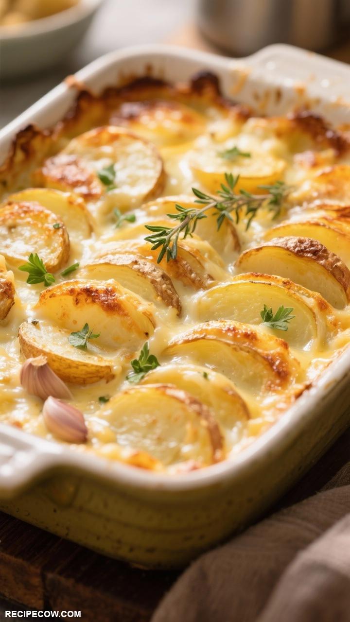 Side dishes for a crowd Savory Potato Gratin