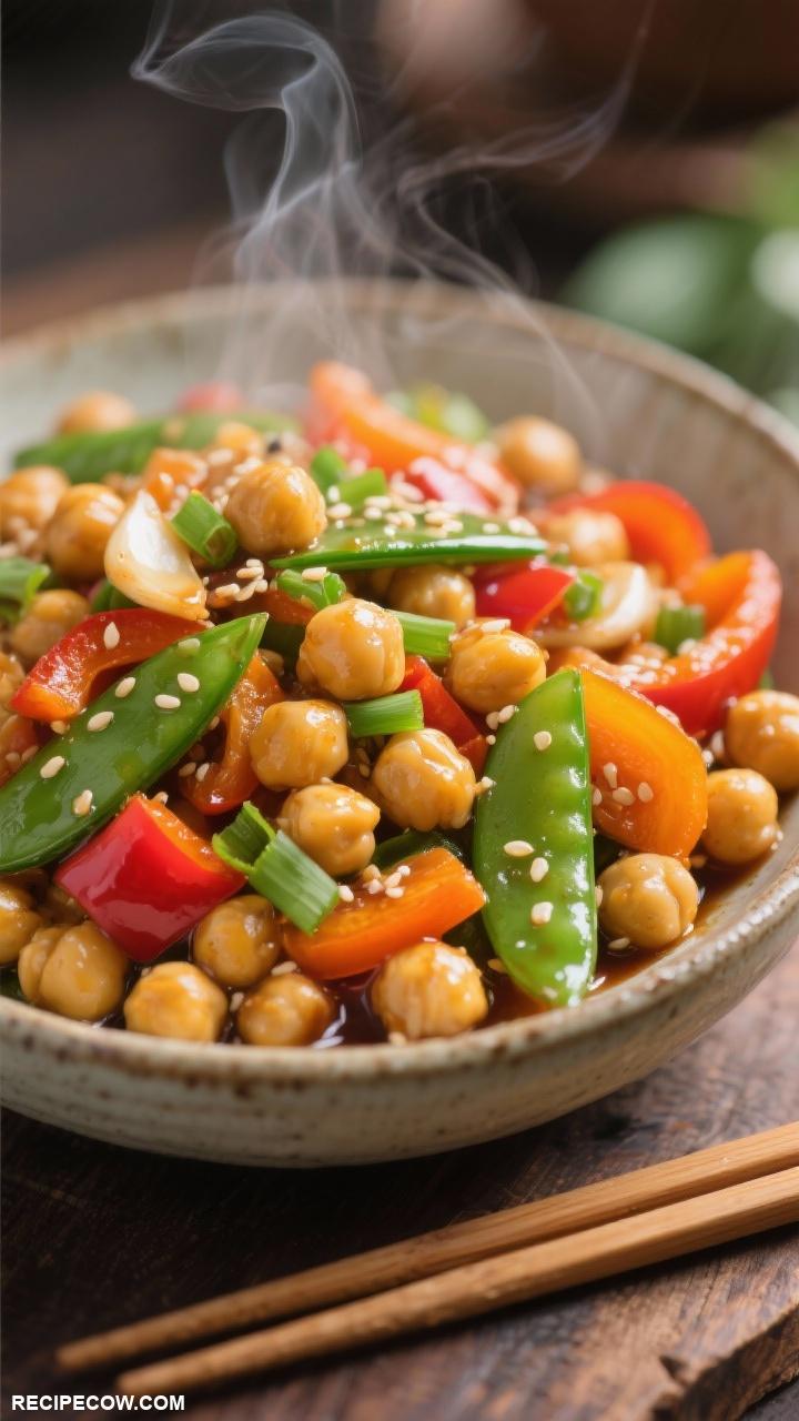 cheap dinners for family Chickpea Stir Fry