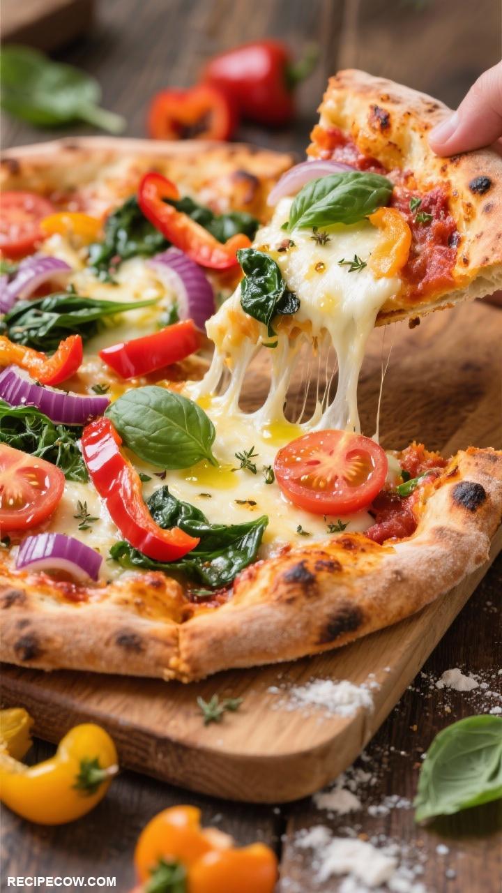 cheap dinners for family Homemade Vegetable Pizza