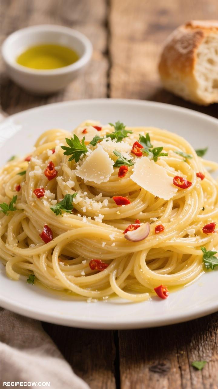 cheap dinners for family Spaghetti Aglio e Olio