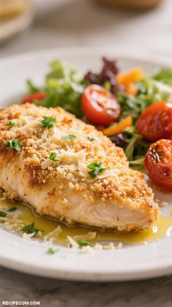 chicken breast recipes Baked Parmesan Crusted Chicken