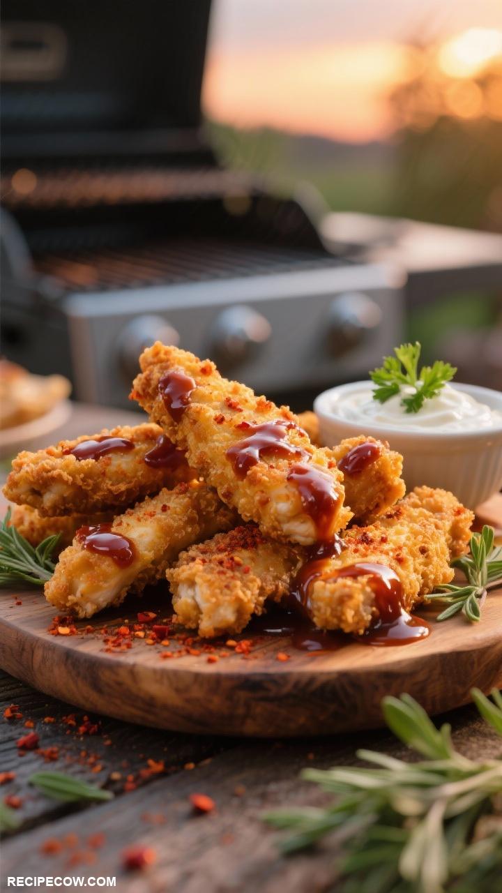 chicken breast recipes Spicy BBQ Chicken Tenders