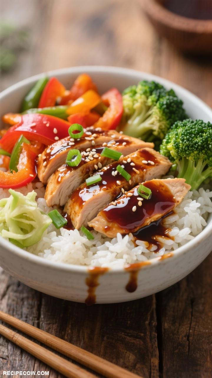 chicken breast recipes Teriyaki Chicken Bowl