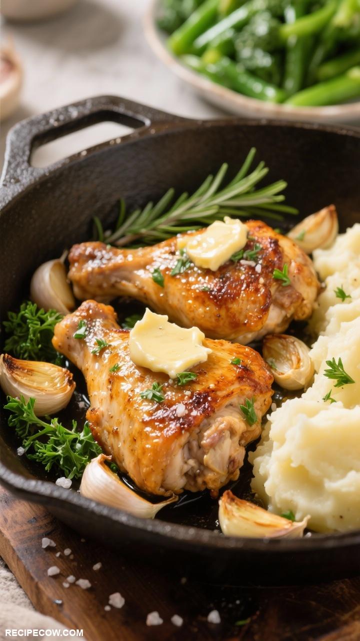 chicken thigh recipes Garlic Butter Chicken Thighs