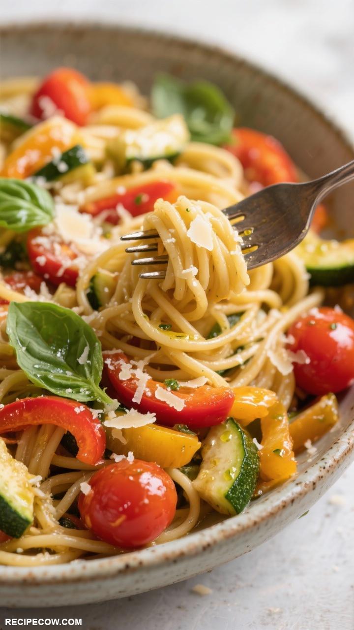 easy weeknight dinners 30 Minute Pasta Primavera