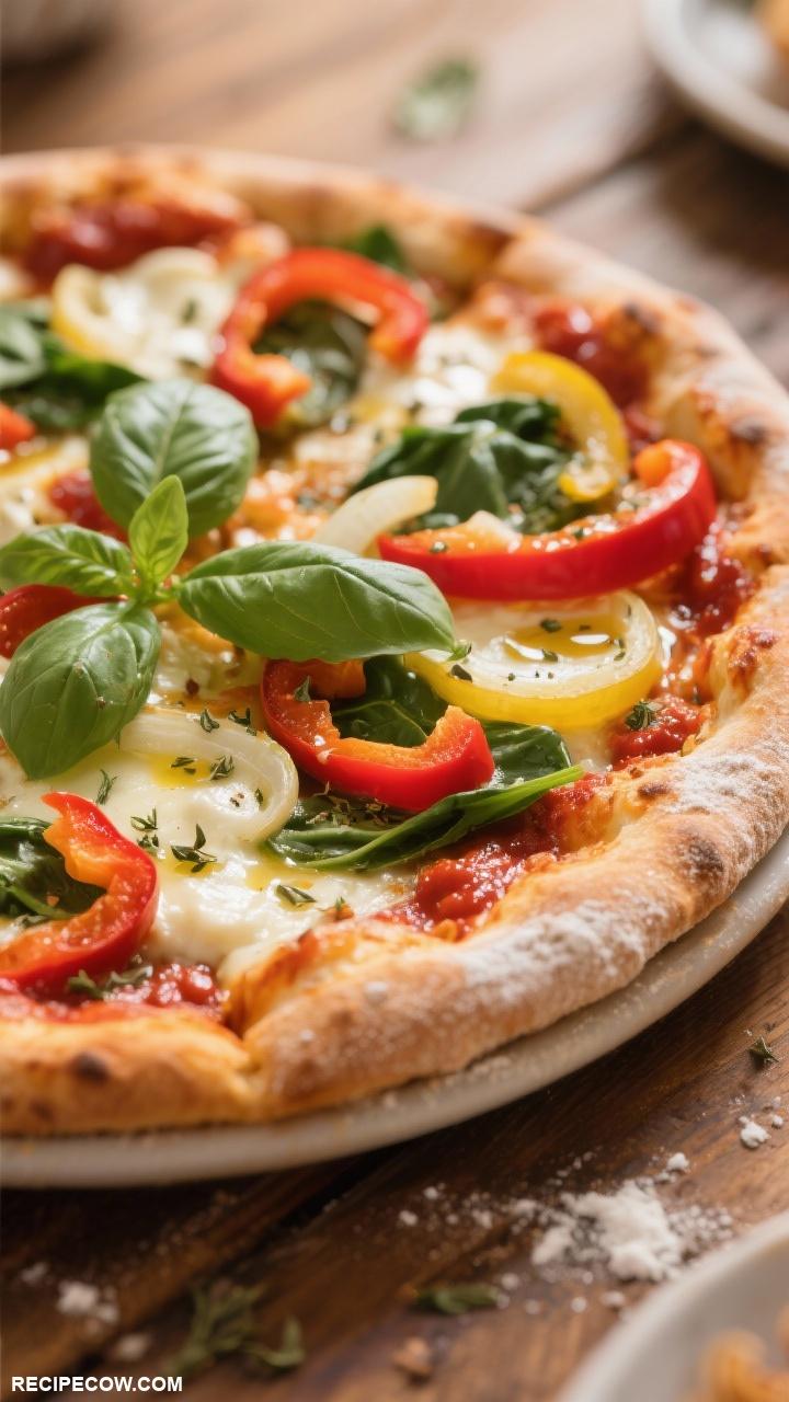 easy weeknight dinners Homemade Veggie Pizza Night