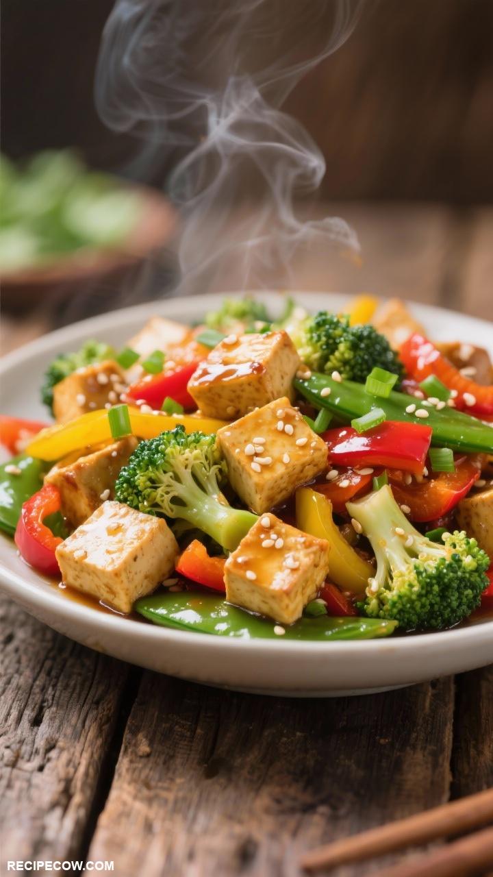 easy weeknight dinners Quick Veggie Stir Fry with Tofu
