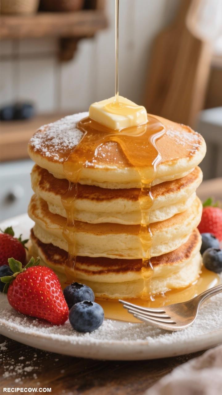 griddle cooking recipes Fluffy Buttermilk Pancakes