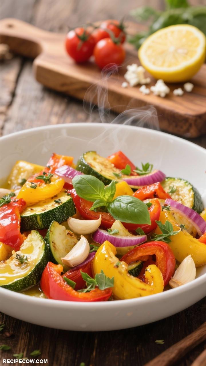 griddle cooking recipes Mediterranean Vegetable Sauty