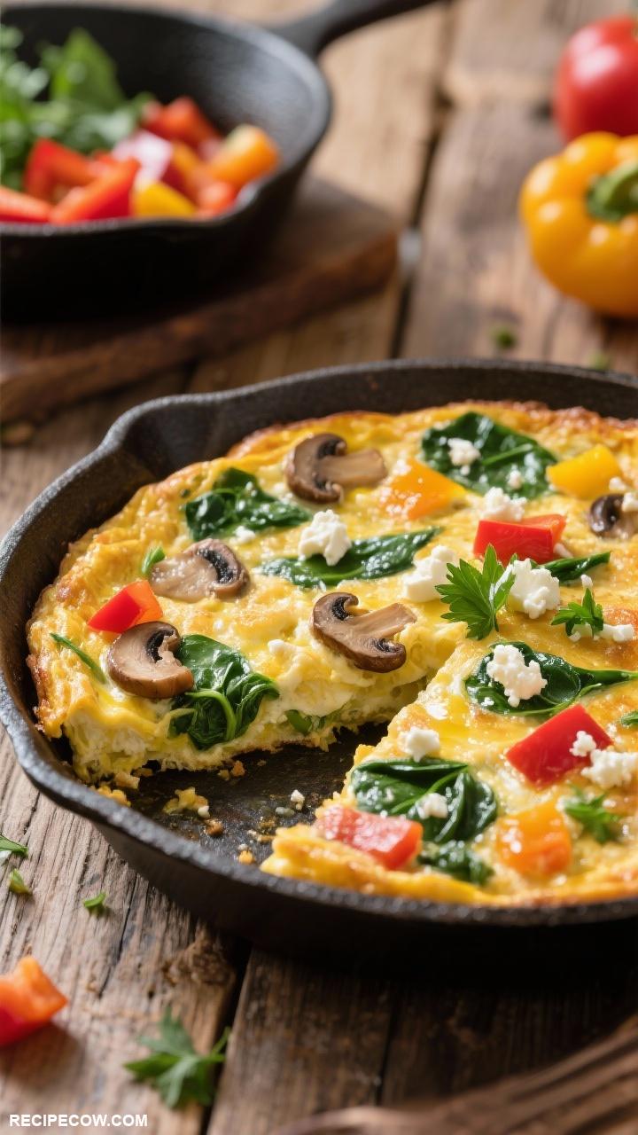 griddle cooking recipes Savory Vegetable Frittata
