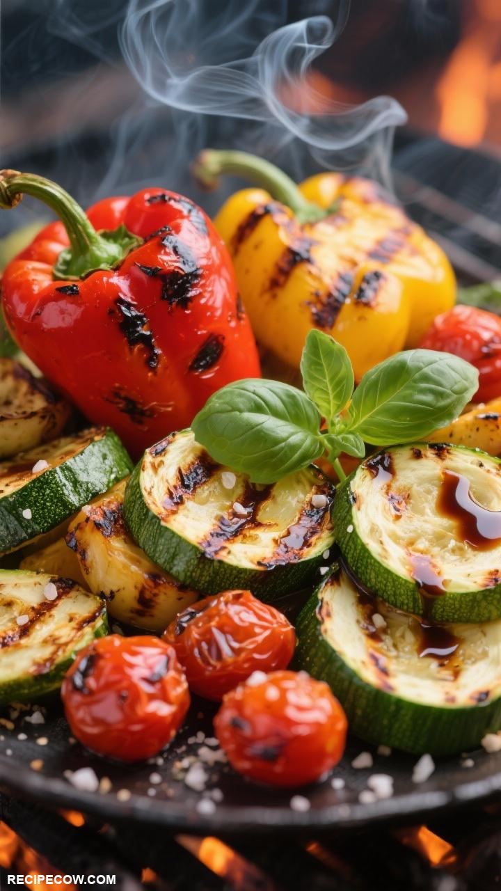 grill recipes Fire Grilled Veggie Medley