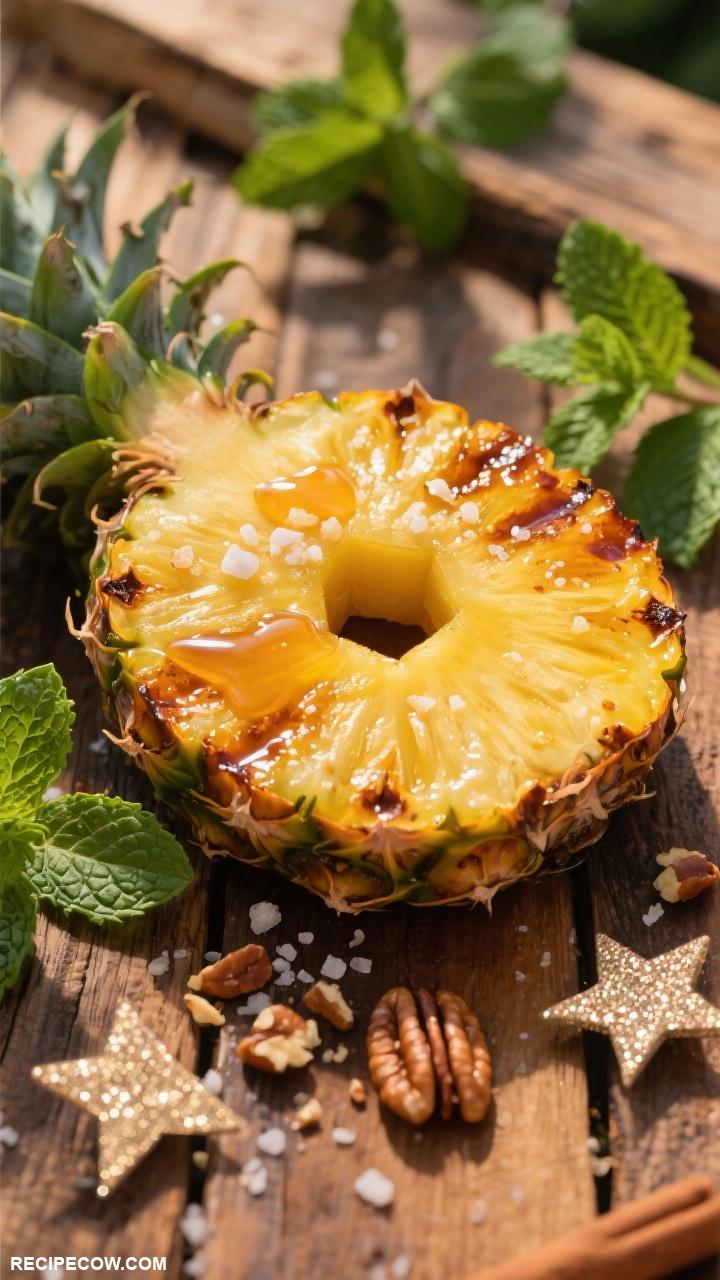 grill recipes Grilled Pineapple Brown Sugar Delight