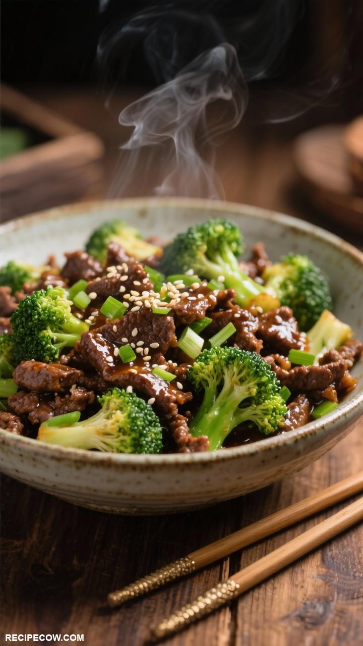 ground beef recipes Beef and Broccoli Stir Fry