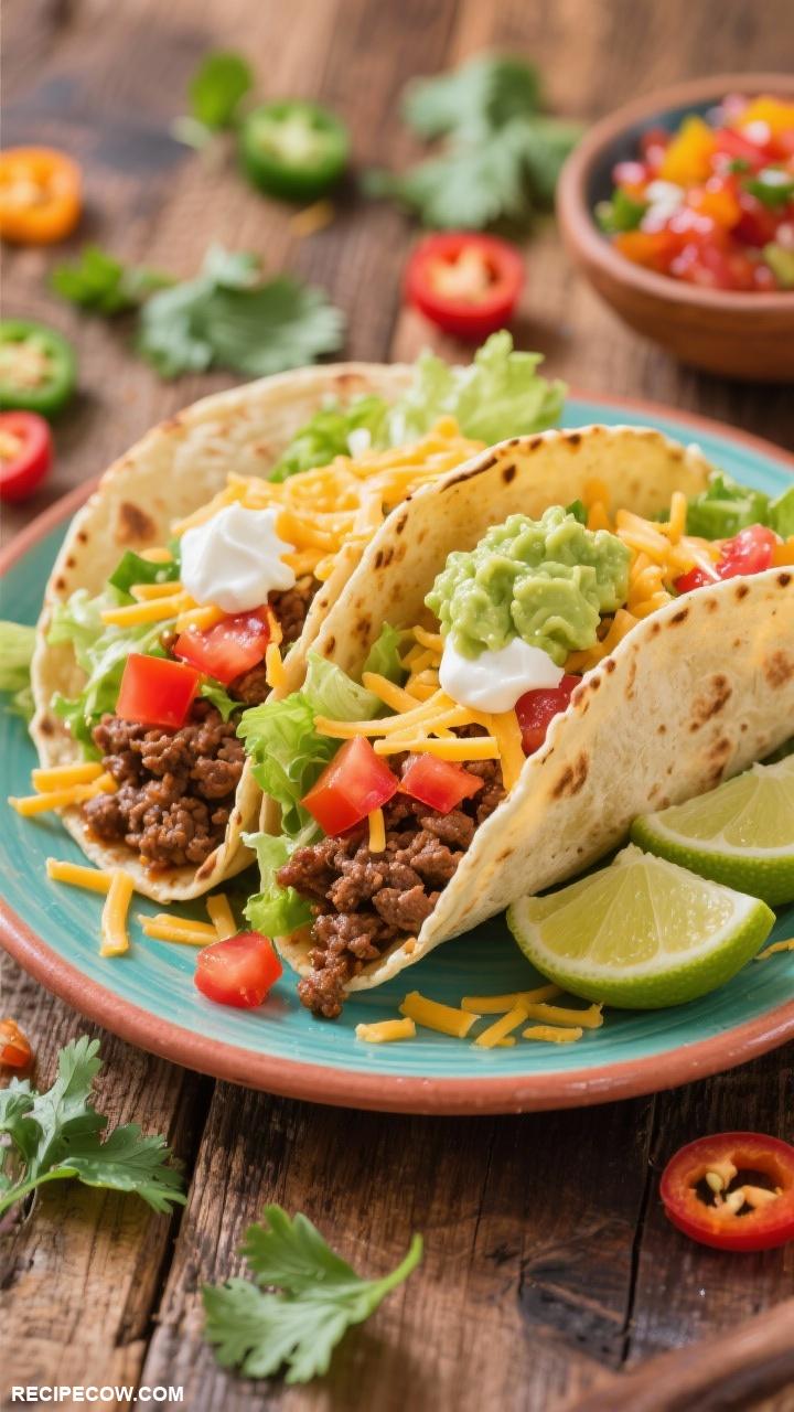 ground beef recipes Classic Beef Tacos