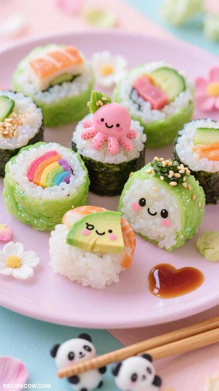 kawaii cooking Kawaii Sushi Rolls