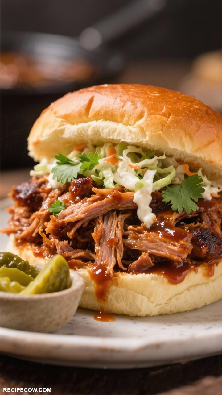 lazy dinners Slow Cooker BBQ Pulled Pork