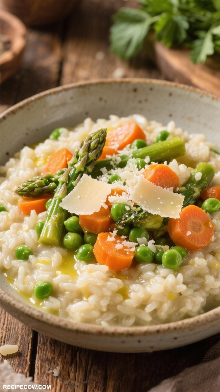 pressure cooker recipes Creamy Vegetable Risotto