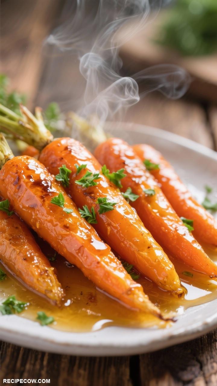 quick sides Honey Glazed Carrots