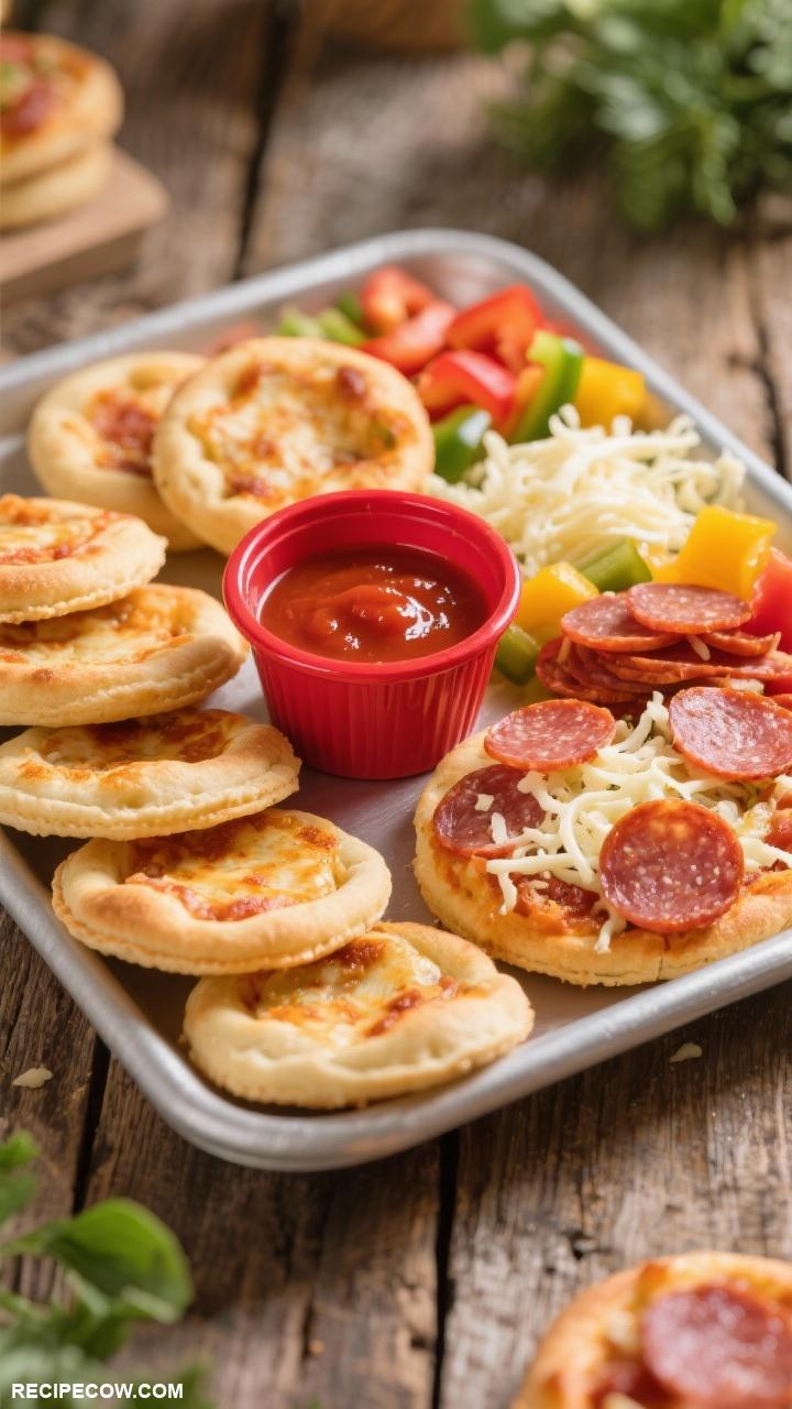 school lunch ideas Homemade Pizza Lunchables