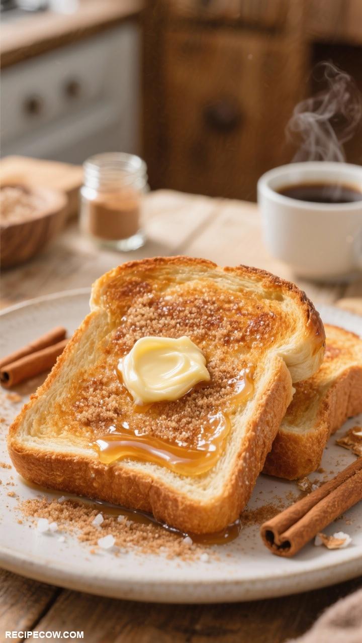 toaster oven recipes Cinnamon Sugar Toast