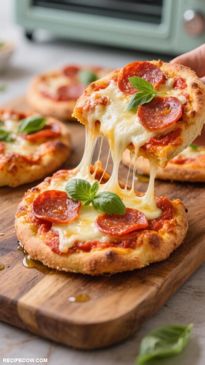 toaster oven recipes Mini Pepperoni Pizzas