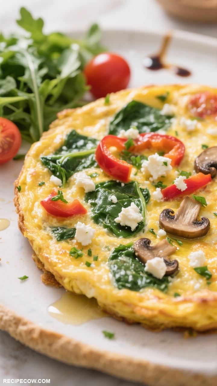 toaster oven recipes Savory Breakfast Frittata