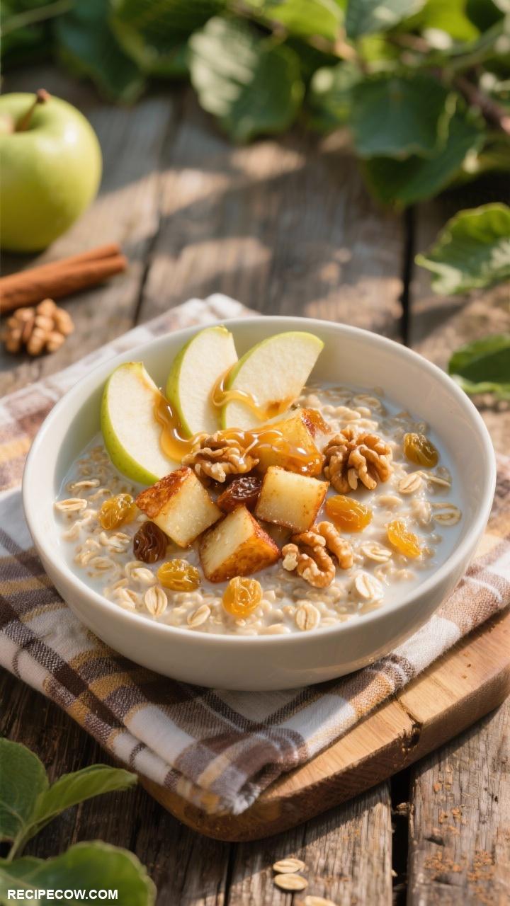 toddler breakfast ideas Apple Cinnamon Overnight Oats