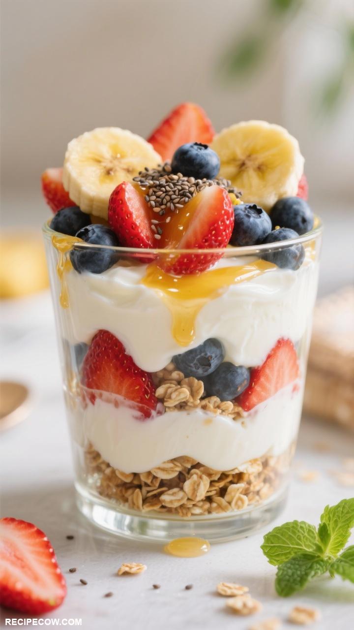 toddler breakfast ideas Fruit and Yogurt Parfaits