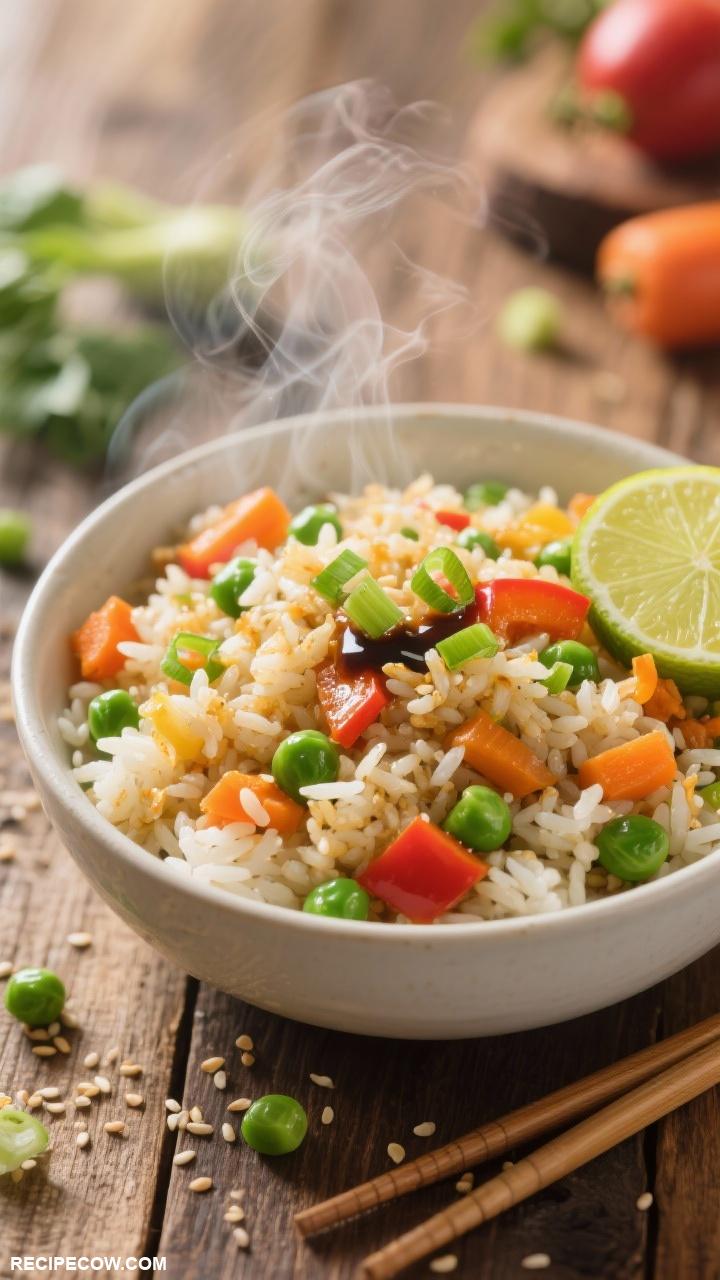 weeknight recipes Easy Vegetable Fried Rice