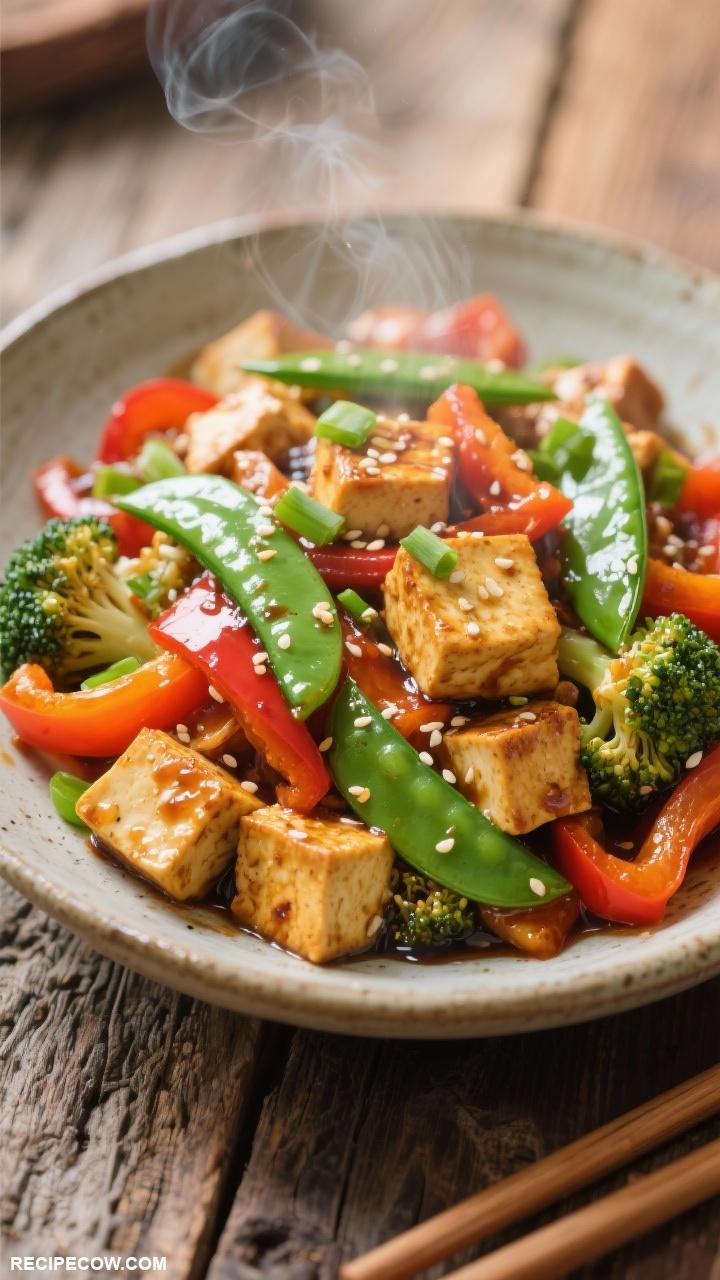 weeknight recipes Vegetable Stir Fry with Tofu
