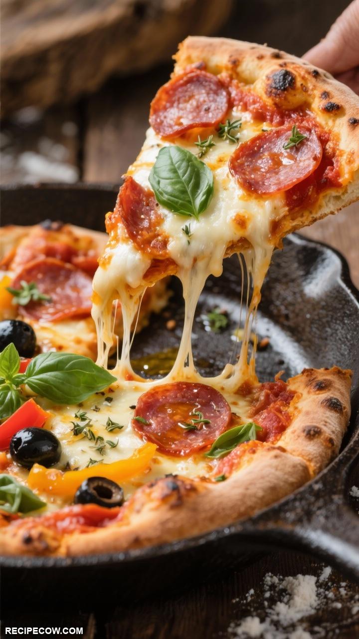 cast iron skillet recipes Cast Iron Pizza