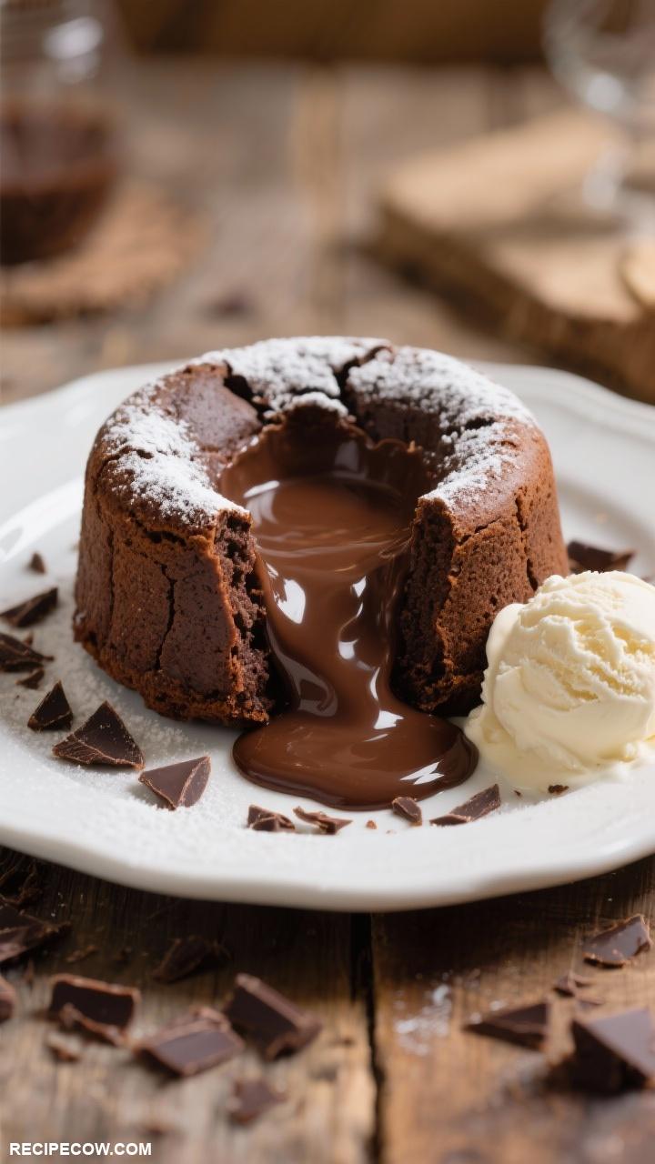 chocolate dessert recipes Chocolate Lava Cake