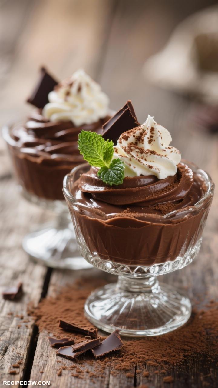 chocolate dessert recipes Rich Chocolate Mousse