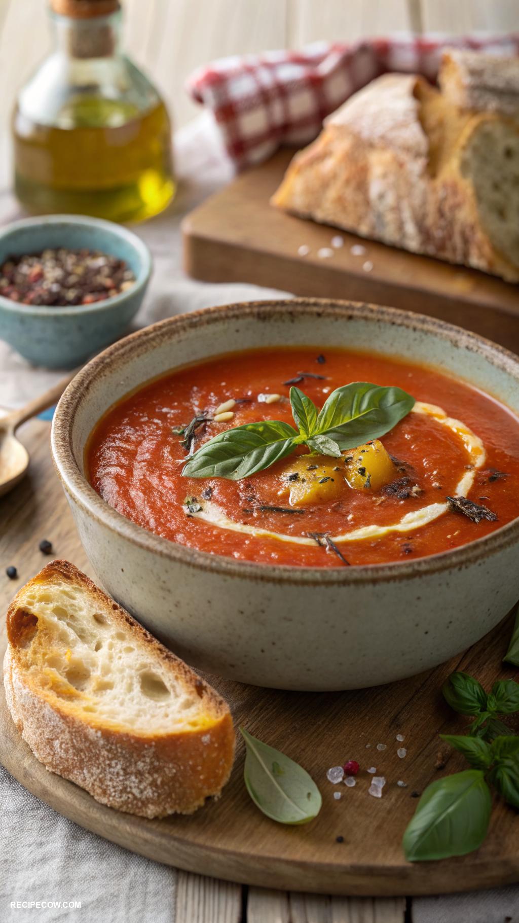 budget friendly lunch ideas Soup with crusty bread