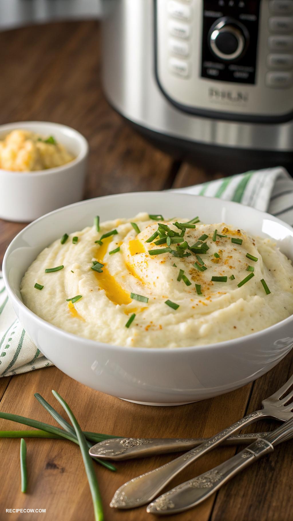 ninja foodie recipes Cheesy cauliflower mash