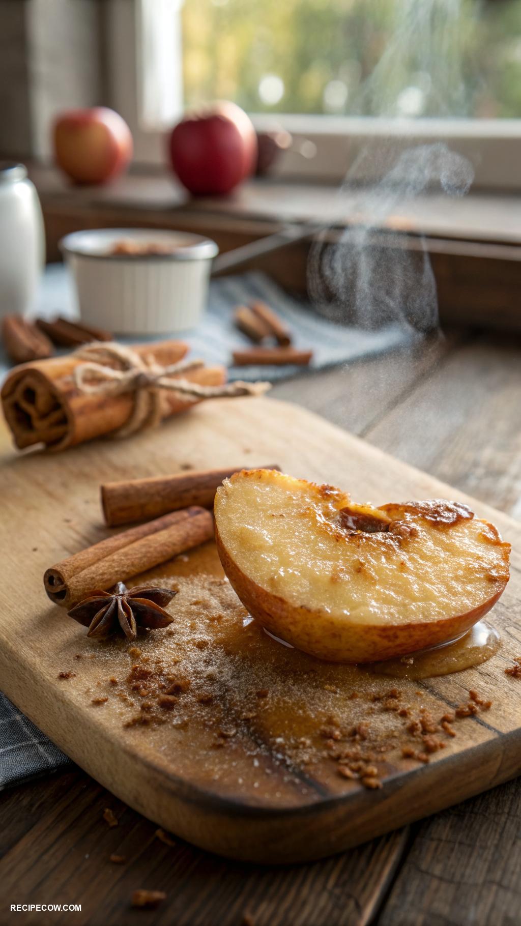 oven baked recipes Cinnamon sugar baked apple slices