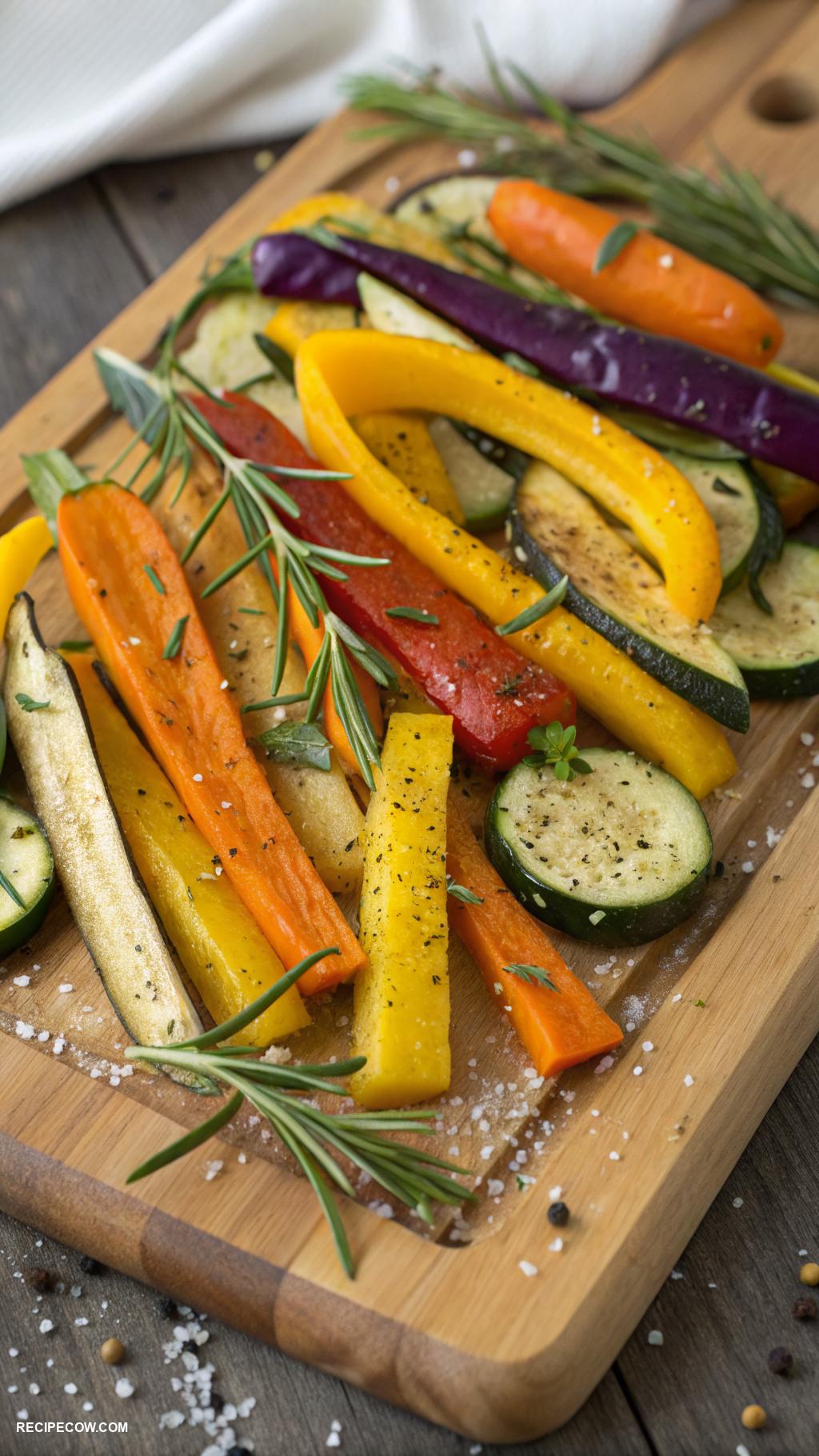 oven baked recipes Herb roasted vegetable medley