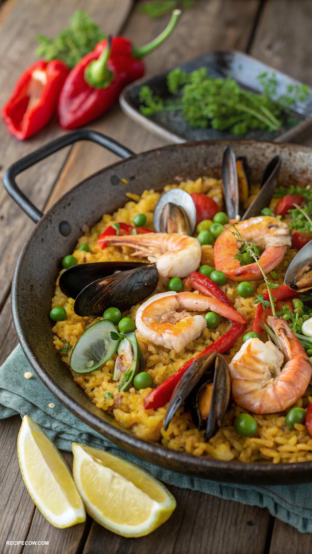 skillet dinners Seafood Paella in One Skillet